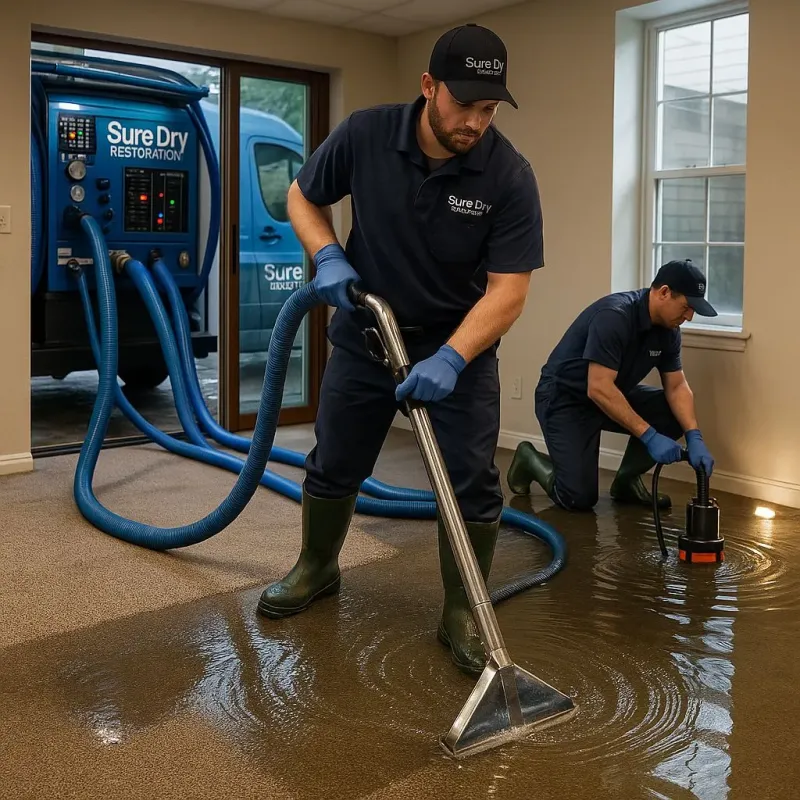 Water Extraction and Removal process in Wallenpaupack Lake Estates, PA